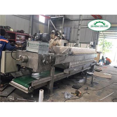 Máy ép bùn khung bản tự động  May ep bun khung ban tu dong