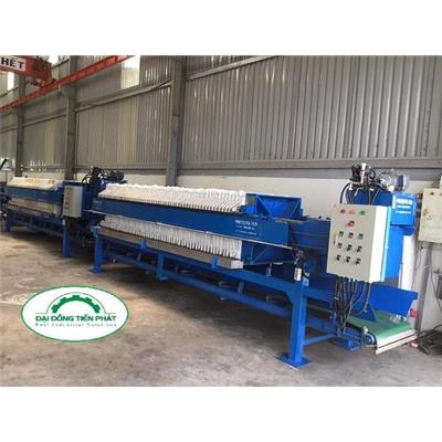Máy ép bùn khung bản hệ thống xử lý nước thải