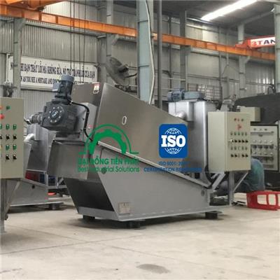 Tìm hiểu về máy ép bùn trục vít Việt Nam