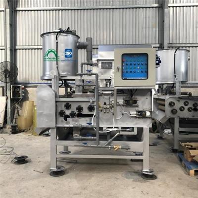 Báo giá máy ép bùn băng tải