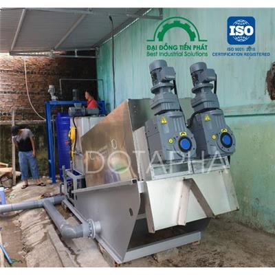Giá máy ép bùn trục vít