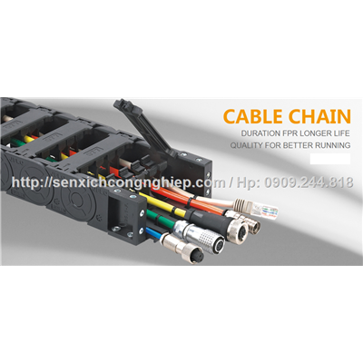 XÍCH NHỰA LUỒN CÁP ĐIỆN