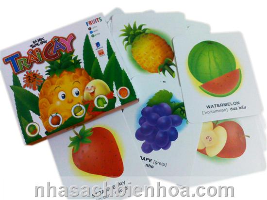 Bé học tiếng Anh: Trái cây