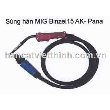 Súng hàn mig đuôi Binzel đầu Pana 200