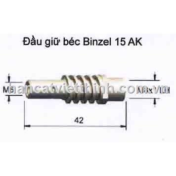 ĐẦU NỐI TIP HÀN MB15AK