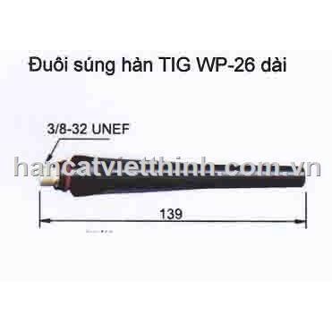 Đuôi súng tig dài