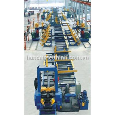 Hệ Thống Hàn Dầm Thép Tự Động H-Beam