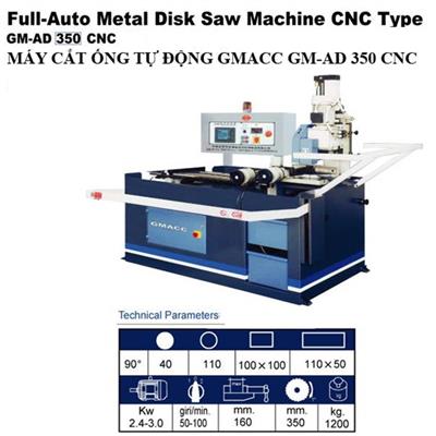 MÁY CẮT ÔNG TỰ ĐỘNG GMACC GM-AD 350 CNC