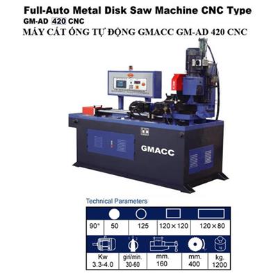 MÁY CẮT ỐNG TỰ ĐỘNG GM-AD 420 CNC
