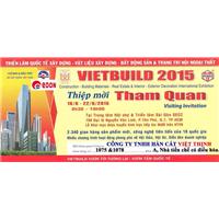 Thư mời tham quan triển lãm VIETBUILD 2015 tại TP. Hồ Chí Minh