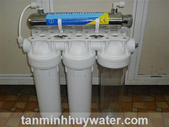 Bộ 3 ly 10" có đèn UV - Made in Italia