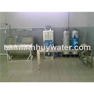 Hệ thống nước đóng chai 500 lít/h