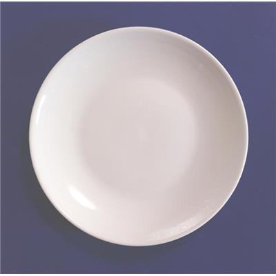 Dĩa Sứ Trắng Sâu Lòng 8 Inch