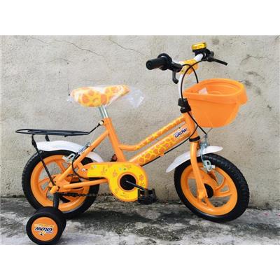 Xe Đạp 12 Inch Grow MÀU CAM Cho Bé 2 - 4 Tuổi + PHỤ PHÍ 50 NGÀN