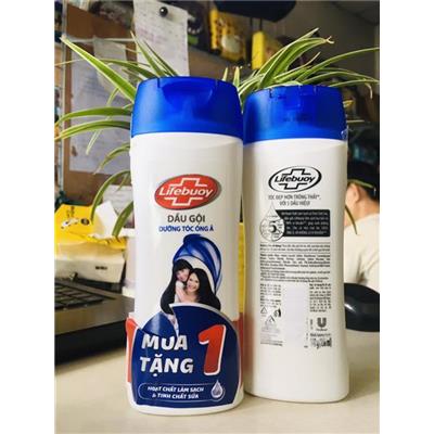 Chai DẦU GỘI Lifebuoy 140g Dưỡng Tóc Óng Ả
