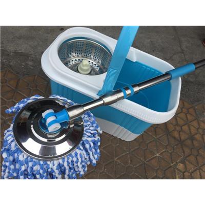 Bộ Lau Nhà Good Lucky Mop 360o, Có Bánh Xe, Lồng Inox, Mâm Inox + PHỤ PHÍ 10 NGÀN