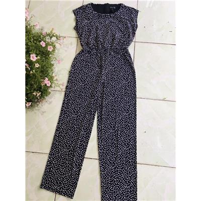 CHẤM BI: Bộ Jumpsuit Dài Ống Suông Enfocus (Xuất US) Size 6