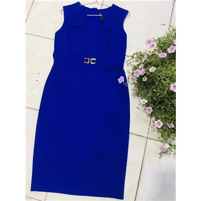 Đầm Ôm Enfocus Studio (Xuất US) Size 6 XANH COBAN Không Tay