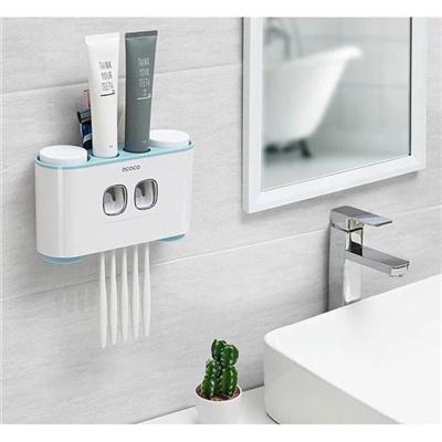 Bộ Nhả Kem Đôi Tự Động Ecoco Kèm 4 Ly Không Cần Khoan Tường