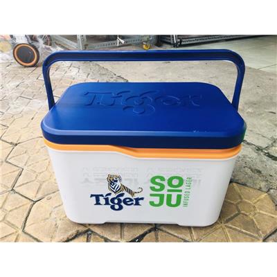 Thùng Đá Chữ Nhật Tiger Soju Hibox 8 Lít Có Quai Xách