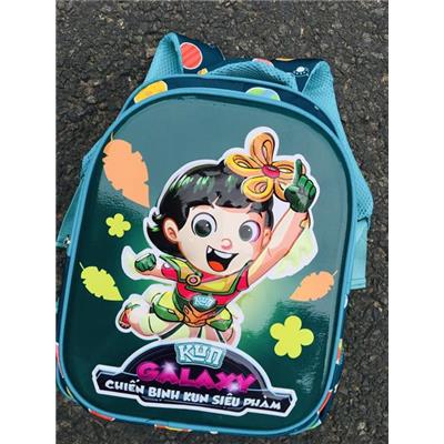 Balo KUN SIÊU PHÀM Size Lớn Cho Học Sinh Cấp 1,2 - XANH LÁ