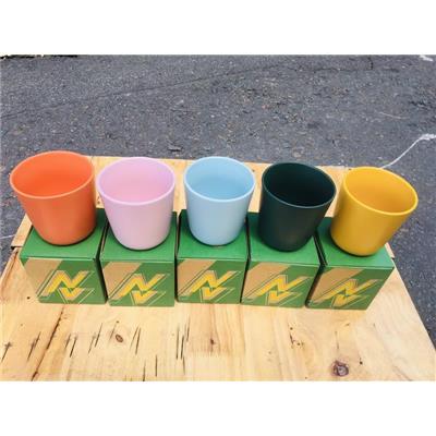 Combo 5 Ly Sứ Milo Sắc Màu Dong Hwa Hàn Quốc 268ml