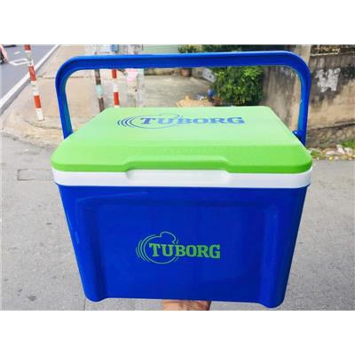 Thùng Đá Chữ Nhật TUBORG 8 Lít Có Quai Xách