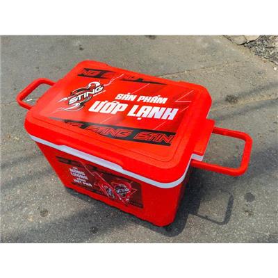 Thùng Đá STING 45 Lít Có Vòi Xả, Quai Xách + PHỤ PHÍ 30 NGÀN