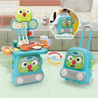 Đồ Chơi VALI HÌNH ẾCH Nhà Bếp Cao Cấp 27 Chi Tiết