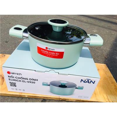 Nồi Chống Dính Elmich 18cm EL-0920 Đáy Từ