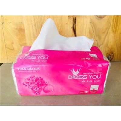 Bịch Khăn Giấy Lụa Bless You À La Vie 250 Tờ x 2 Lớp