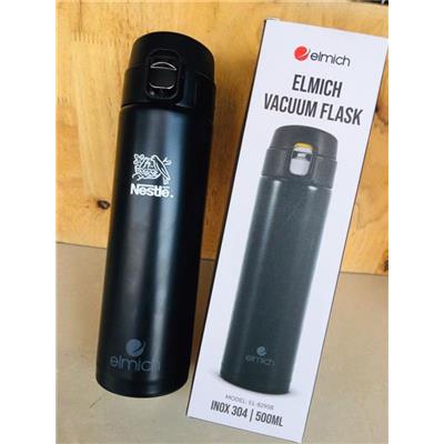 ĐEN: Bình Giữ Nhiệt Inox 304 Elmich 500ml EL8295B