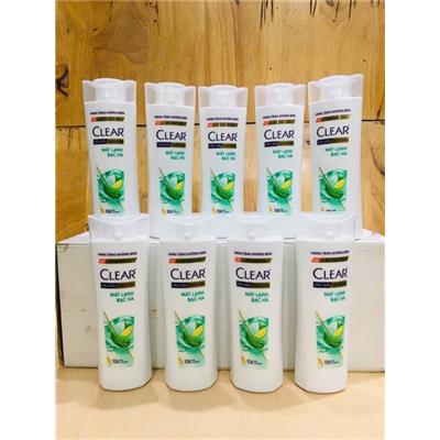 Combo 9 Chai Dầu Gội Clear BẠC HÀ MÁT LẠNH Sạch Gàu 70g