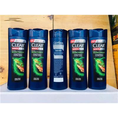 Combo 5 Chai Dầu Gội CLEAR MEN Sạch Gàu 70g Hương Phong Lữ & Gỗ Đàn Hương