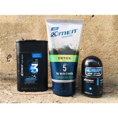 Bộ Mĩ Phẩm Du Lịch X MEN Cho Nam 3 Sản Phẩm, Kèm Túi Đựng