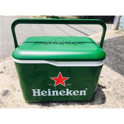 Thùng Đá Chữ Nhật Heineken Hibox 8 Lít Có Quai Xách