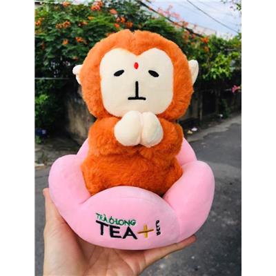 Thú Bông NGỒI THIỀN Tea + Cao 20cm