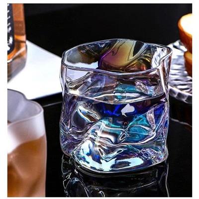 Ly Thủy Tinh Origami Decor 280ml TRÁNG GƯƠNG (VINAMILK)