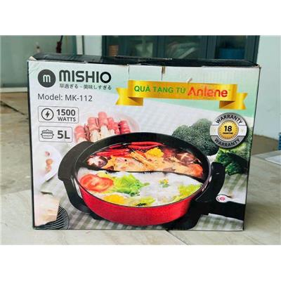 Nồi Lầu Điện 2 NGĂN Mishio 5 Lít MK112