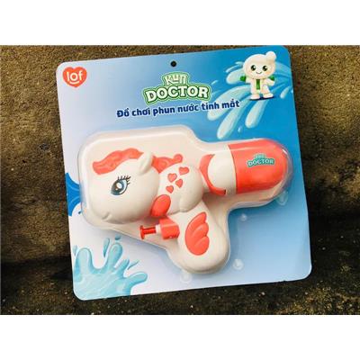 Đồ Chơi SÚNG NƯỚC HOẠT HÌNH MINI Cho Bé PONY HỒNG (KUN DOCTOR))