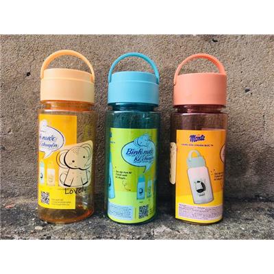 Bình Nước Kể Chuyện Monte 350ml Màu NGẪU NHIÊN