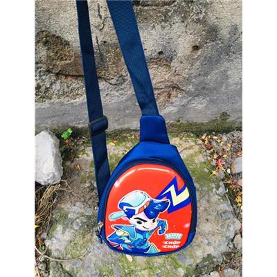 Túi Đeo Chéo KUN 3D Cho Bé Trai MÀU XANH