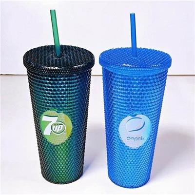 Ly Pepsi 2 Lớp MÀU XANH DƯƠNG Size Lớn 700ml