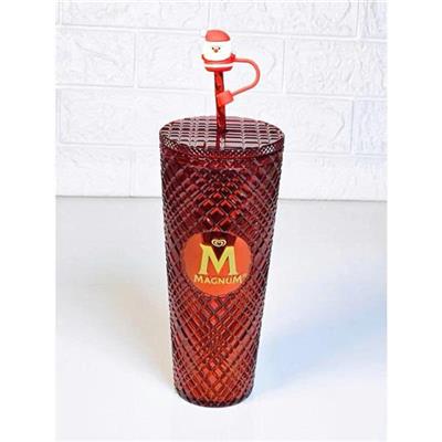 Ly Magnum 2 Lớp MÀU ĐỎ Size Lớn 700ml
