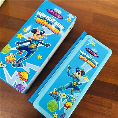 Hộp Bút KUN Biến Hình Đa Năng - XANH DƯƠNG:  Hop But KUN Bien Hinh Da Nang - XANH DUONG: