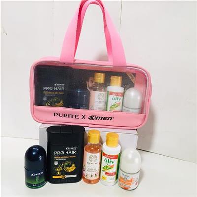 Bộ Túi Mĩ Phẩm Du Lịch PURITE XMEN 5 Món Cho NỮ + NAM  Bo Tui Mi Pham Du Lich PURITE XMEN 5 Mon Cho NU + NAM