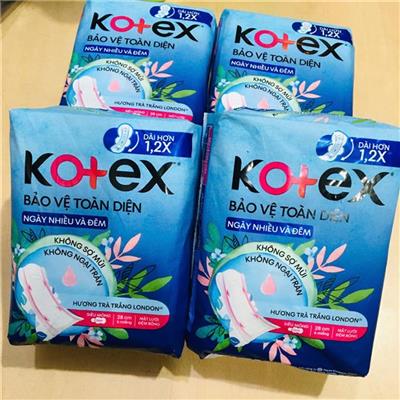 COMOBO 4 GÓI Băng Vệ Sinh Kotex BẢO VỆ TOÀN DIỆN 28cm 6 Miếng  COMOBO 4 GOI Bang Ve Sinh Kotex BAO VE TOAN DIEN 28cm 6 Mieng