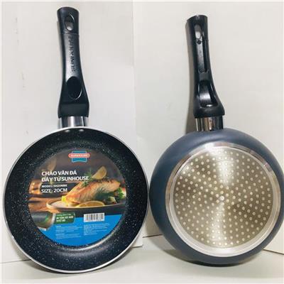 Chảo Chống Dính SUNHOUSE VÂN ĐÁ ĐÁY TỪ 20cm SH20MBE  Chao Chong Dinh SUNHOUSE VAN DA DAY TU 20cm SH20MBE