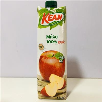 Nước ÉP TÁO KEAN Nguyên Chất Hộp 1 Lít  Nuoc EP TAO KEAN Nguyen Chat Hop 1 Lit