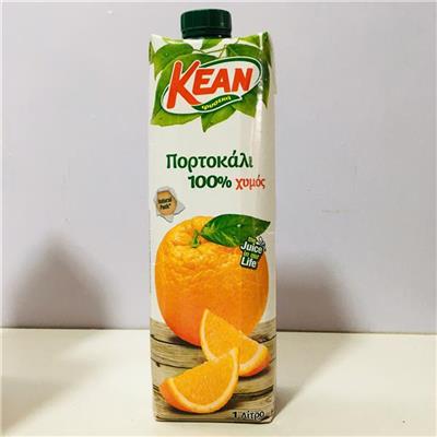 Nước ÉP CAM KEAN Nguyên Chất Hộp 1 Lít  Nuoc EP CAM KEAN Nguyen Chat Hop 1 Lit
